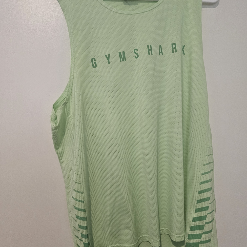 Gymshark Green Sleeveless Tank Top